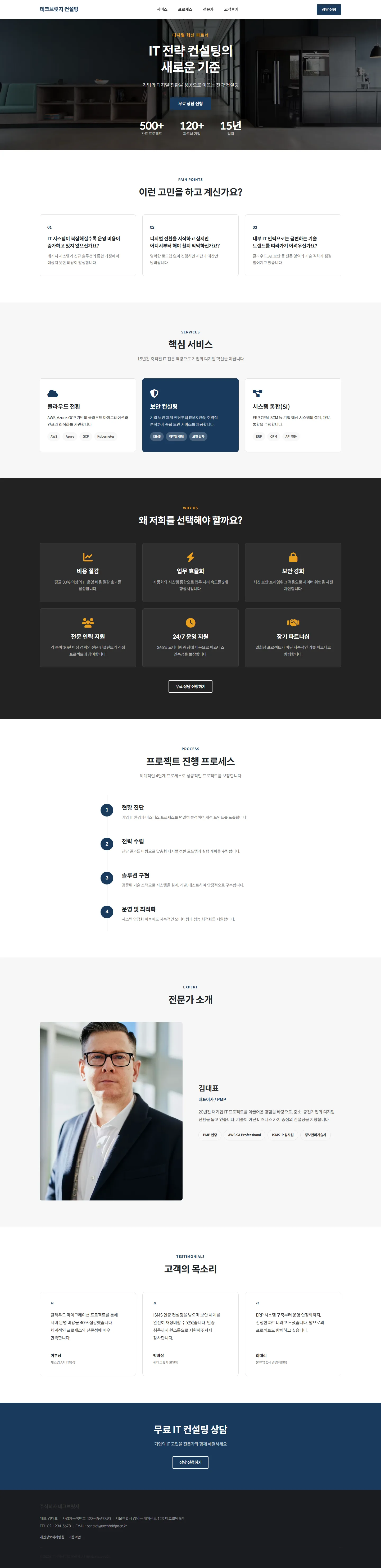 테크브릿지 컨설팅 미리보기